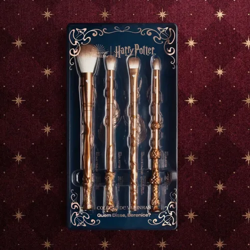 Pincel Maquiagem 4 unid Varinhas Harry Potter Quem Disse, Berenice?