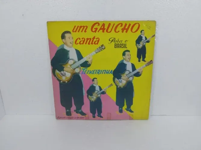 LP Vinil Teixeirinha - Um Gaúcho Canta Para O Brasil (1972) Alvorada