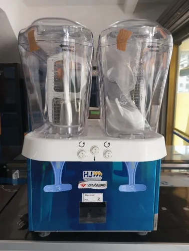 NZ. Máquina de suco Refresqueira 2 tanques Venâncio 
