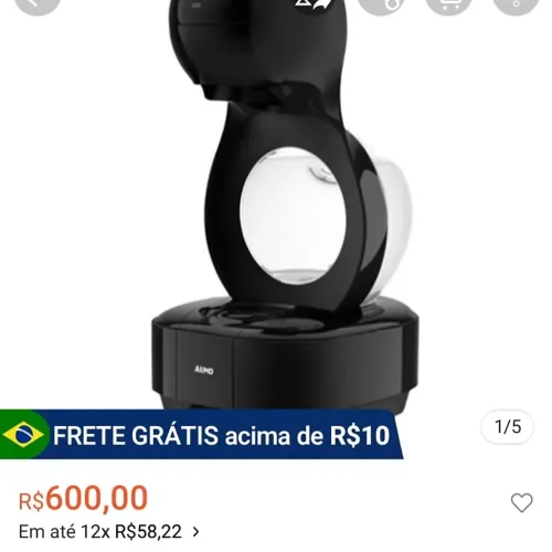 Cafeteira Nescafé Cápsula Dolce Gusto
