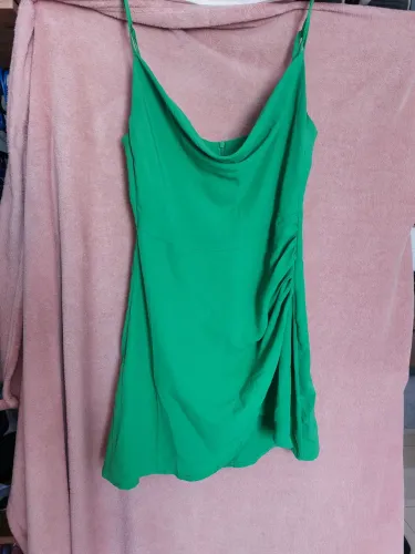 Vestido curto verde