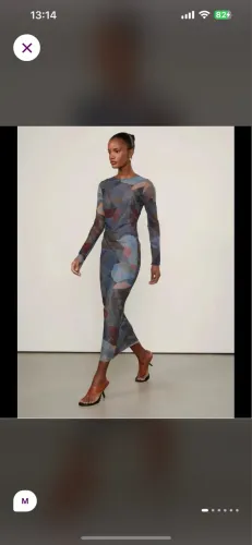 Vestido em Tule ANIMALE