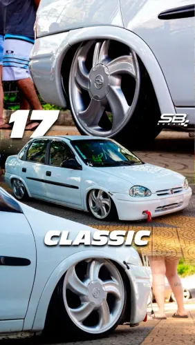 Roda Chevrolet corsa classic aro 17 prata 4x100 novas