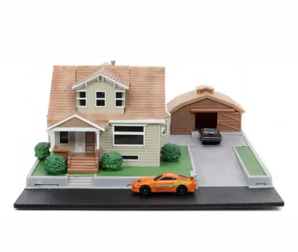 Miniatura Toretto House Velozes e Furiosos escala 1/87 Jada Toys