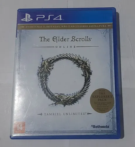 Jogo The Elder Scrolls Online - PS4 semi-novo