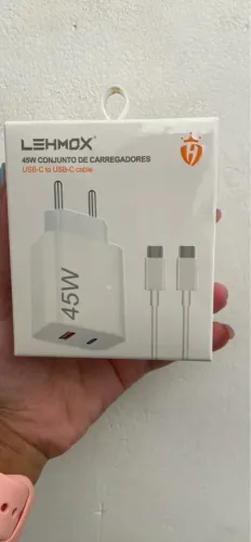CARREGADOR TURBO 45W LEHMOX