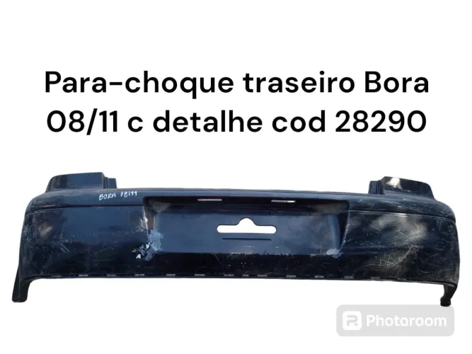 Parachoque Traseiro Bora 08/11 c Detalhe Cod 28290