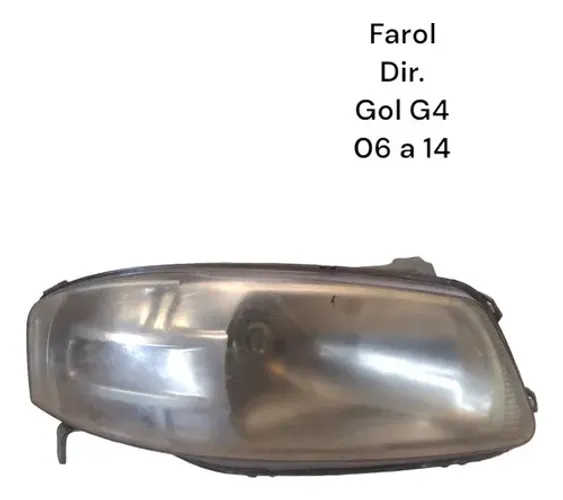 Farol Direito Gol Saveiro Parati G4 Cromado