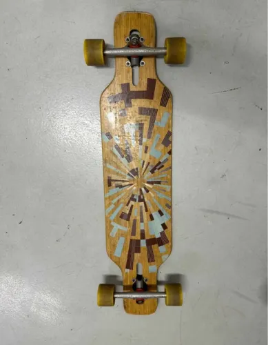 Longboard loaded