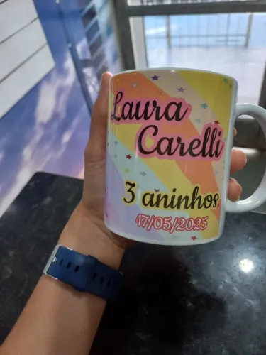 Caneca de Porcelana Personalizada 325ml