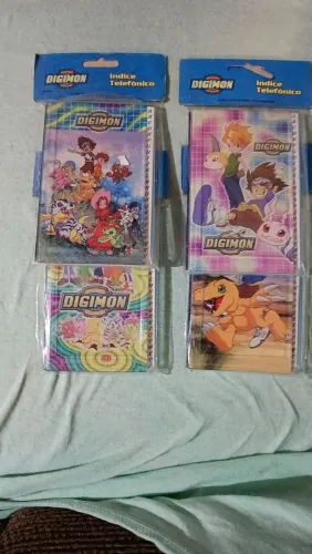 Agendas oficiais Digimon