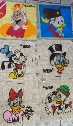 Tela para Bordado Disney Vintage (anos 80)