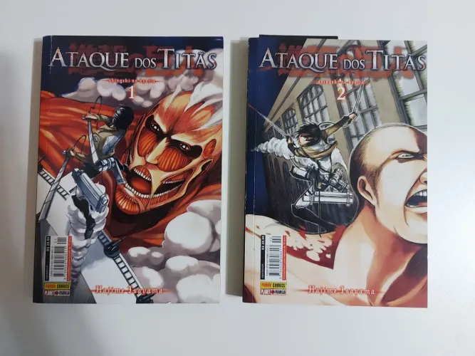 Mangas Attack on Titan (Volumes 1-6)