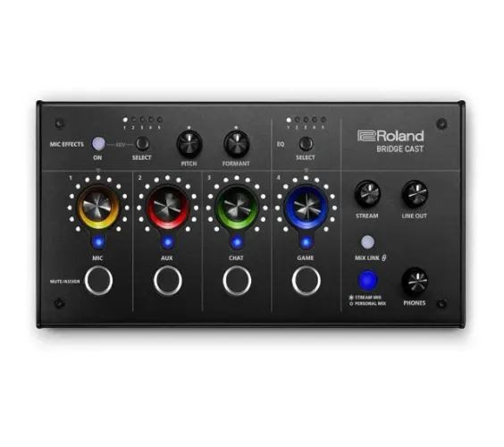 Roland Bridge Cast Mixer para Gamers e Streamers NOVO !
