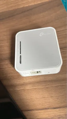 Mini Roteador Wi-fi Portátil 3g/4g Tplink Tl-mr3020 Cor Cinza