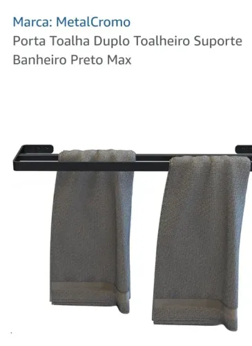 Porta Toalha Banheiro.