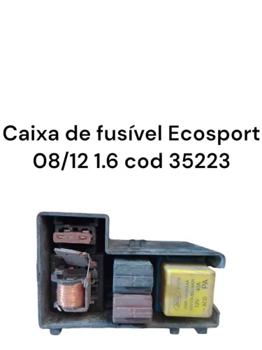 Caixa De Fusível Ecosport 08/12 1.6 Cod 35223