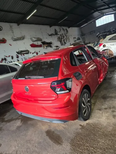 Sucata VW POLO HIGLINE  TSI 1.0 TURBO 2024 AUTOMÁTICO