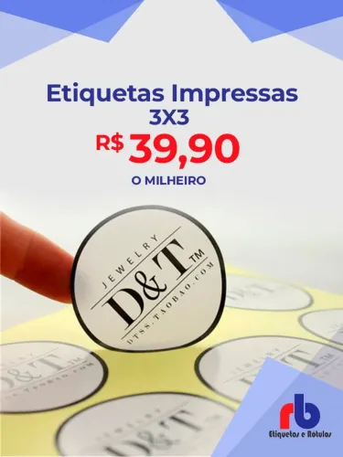 Etiquetas Adesivas Personalizadas 