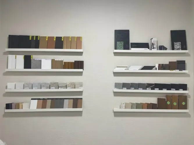 KIT 8 Prateleiras Decorativa Slim em MDF Branco 1 Metro - Nicho de Parede