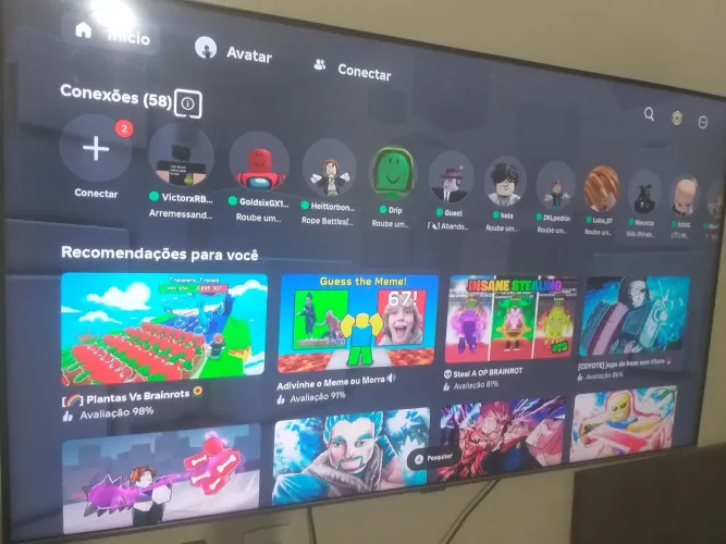 TV Samsung Qled Q 70   4k 55 pol  smart 