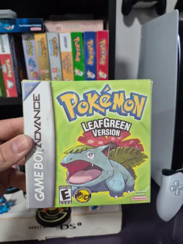 Pokémon Leaf Green Game Boy Leia Anuncio