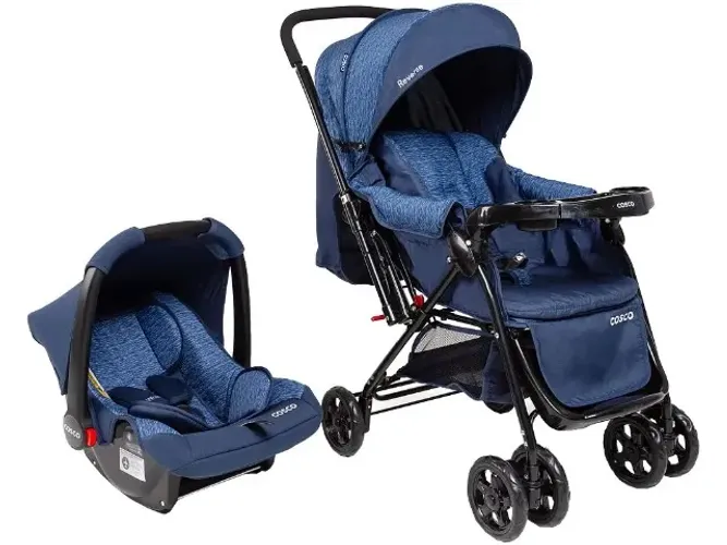 Carrinho + Bebê conforto (NOVÍSSIMO)
