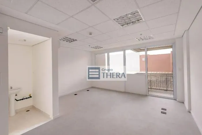 Sala para alugar, 33 m² por R$ 2.420,06/mês - Vila Homero Thon - Santo André/SP