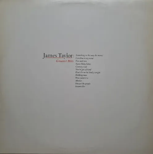 LP James Taylor - Greatest Hits