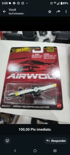 Hotwheels Aguia de Fogo.