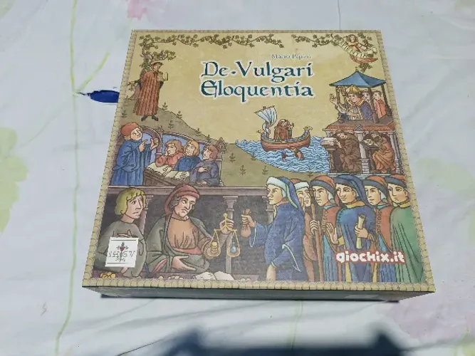 Jogo De Tabuleiro De Vulgari Eloquentia  mais Organizador (insert)