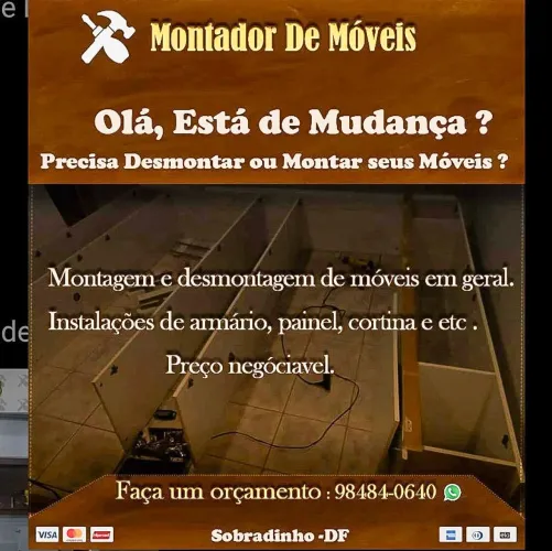 Montador De Móveis / Sobradinho e região 
