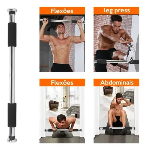 Barra Fixa De Porta para Exercícios.