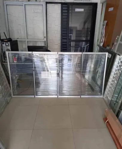 OFERTA IMPERDÍVEL JANELA 4F ALUMÍNIO 1.00X2.00
