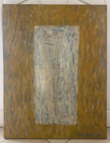 Quadro Abstrato - óleo em tela Lúcia Castanho