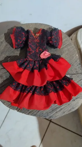 Vestido Susi anos 80