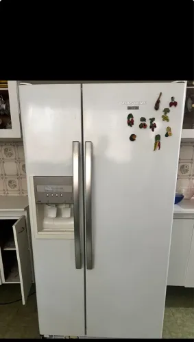 geladeira brastemp side by side geladeira e freezer junto 110v