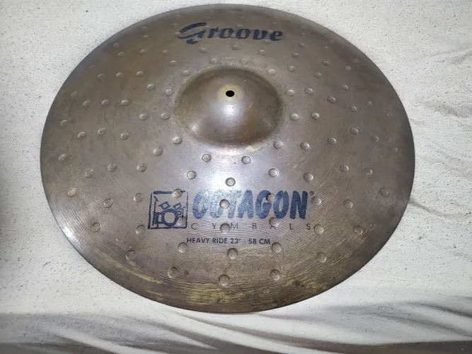 Prato Octagon Cymbals Heavy Ride 23'' 58cm