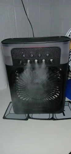 Mini ventilador umidificador 