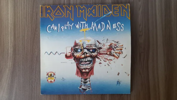 Iron Maiden EP Vinil Duplo - Can I Play With Madness? / The Evil That Men Do 12"