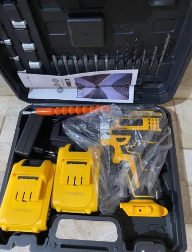 Parafusadeira e furadeira 48v 2 baterias 