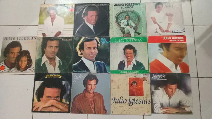 Coleção 13 Lps Julio Iglesias/Lote/Disco de Vinil