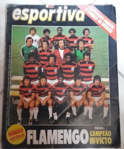 Manchete Esportiva Flamengo Campeão 1979 - N.º 81
