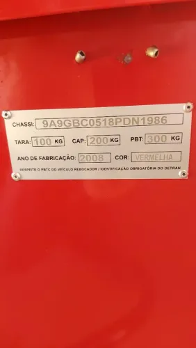 Carretinha reboque para moto...!!!