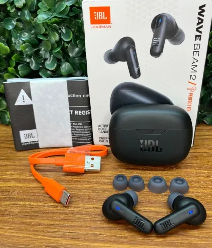 JBL Wave Beam 2 - ANC, Smart Ambient e até 40h de Bateria - Entrega Grátis em toda Manaus!
