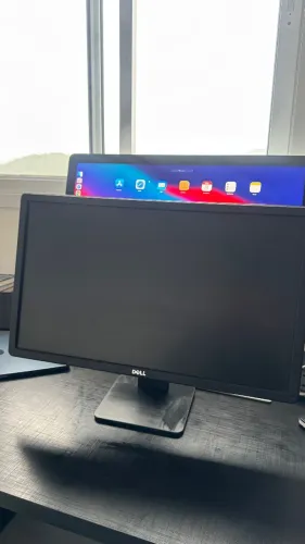 Monitor Dell para computador 24 polegadas, tela em Full HD