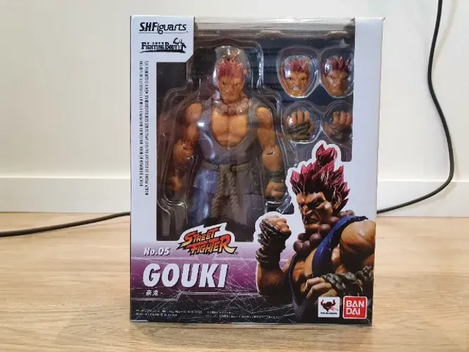Sh Figuarts Street Fighter Akuma (gouki) Original Bandai