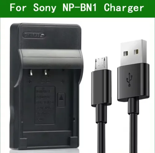Carregador de bateria para câmeras digitais Sony