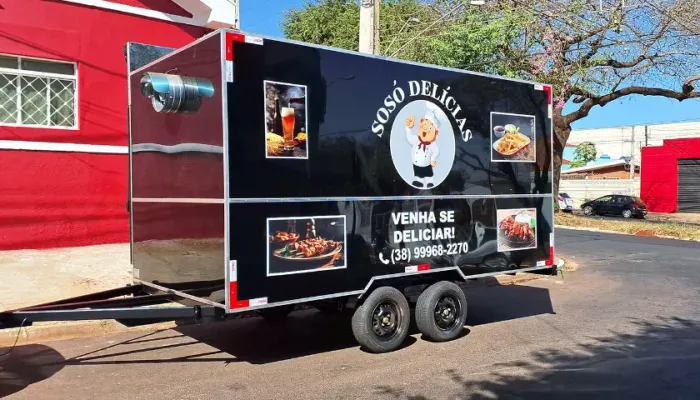 Trailer petiscos porções food