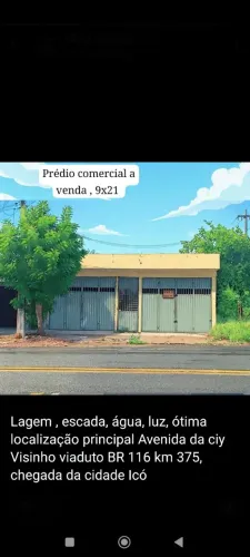 Prédios comerciais Na AV do cruzeiro principal do Icó
